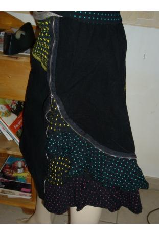 ensemble jupe/blouson COLORFUL