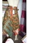 two in one ! skirt 100% silk