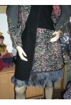 robe thème « KARTOON » modèle 06B - collection hiver 2011