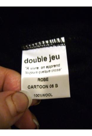 robe thème « KARTOON » modèle 06B - collection hiver 2011