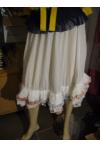 White  frou frou  underskirt