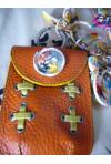 mini leather purse