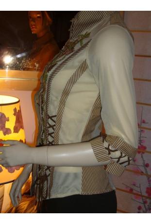 NEW ! blouse STQ motives Heart spring collection