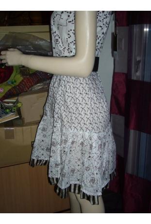 Nouvelle collection 2009 - robe princesse blanc/marron