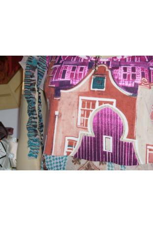 chemisier STQ collection 2007 motif village