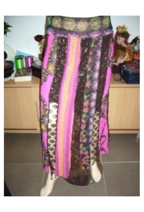 Louise Della : jupe longue "NOUNOURS" nouveuaté