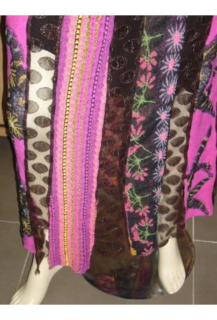 Louise Della : jupe longue "NOUNOURS" nouveuaté