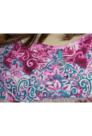 chemisier STQ collection 2007 motif village