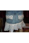 MetF G - jean skirt and english Embroidery