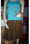 SOLD ! twin set Liberto skirt + tee shirt