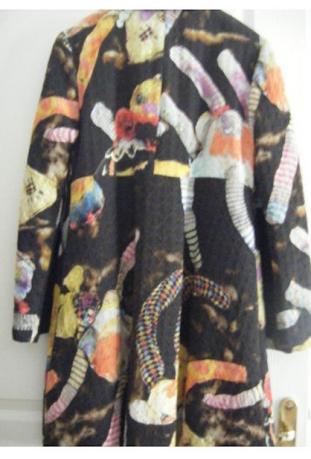LOUISE DELLA : robe série "clowns" - collection hiver 2011-2012