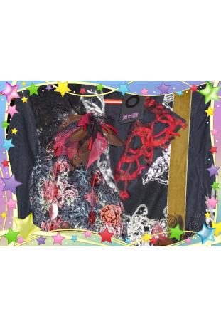 SAVE THE QUEEN : manteau modèle "arabesques" collection hiver 2011-2012