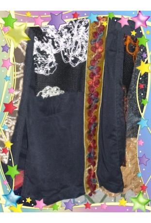 SAVE THE QUEEN : manteau modèle "arabesques" collection hiver 2011-2012