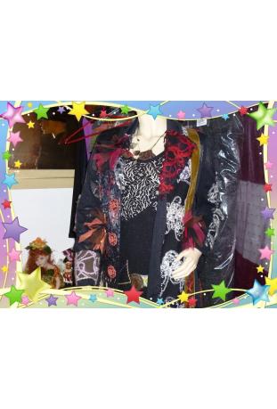 SAVE THE QUEEN : manteau modèle "arabesques" collection hiver 2011-2012