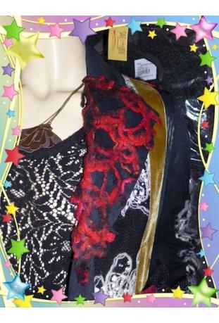 SAVE THE QUEEN : manteau modèle "arabesques" collection hiver 2011-2012
