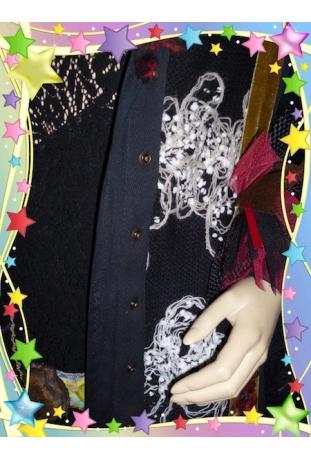 SAVE THE QUEEN : manteau modèle "arabesques" collection hiver 2011-2012