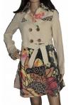 DESIGUAL : manteau/trench modèle "LONELY" - collection printemps/été 2013