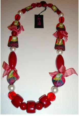 collier Save the queen - collection printemps/été 2011