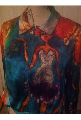 LOUISE DELLA : blouson modèle "LOUISE" - nouveauté 2014