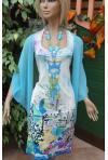 AVE THE QUEEN : robe réf 0343 série "PRINTEMPS" - collection été 2013