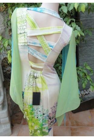 AVE THE QUEEN : robe réf 0343 série "PRINTEMPS" - collection été 2013
