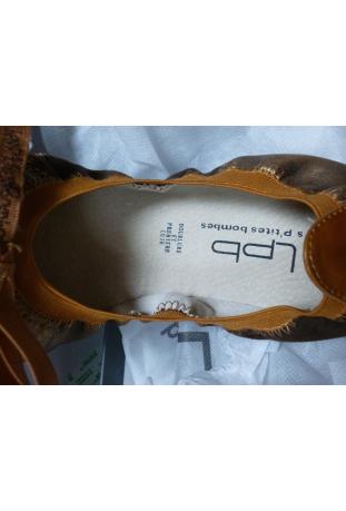 LES P'TITES BOMBES : ballerines modèle ACAJOU- collection automne/hiver 2014-2015