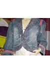 veste jean MetFG modèle Francesca