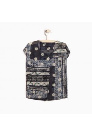 IKKS : top modèle ref XF10174-21 - collection printemps:été 2015
