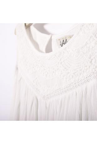 IKKS : top dentelle ref XF12004-19 - collection printemps/été 2015