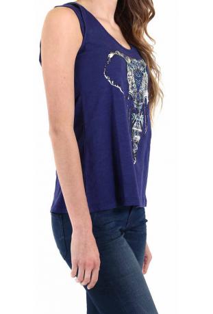 LES PTITES BOMBES : débardeur modèle ELEPHANT ref S154201 - collection printemps/été 2015
