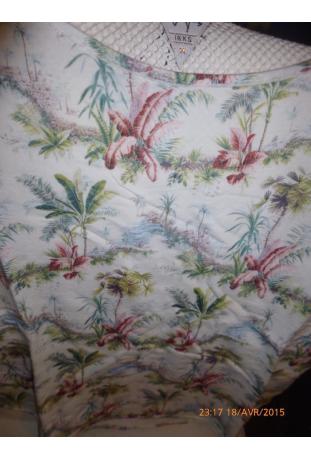IKKS : top ref XF15024-19 modèle HAWAI - collection printemps/été 2015