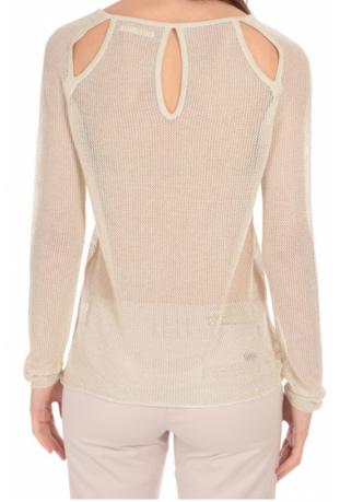 LPB : pull brillant ajouré ref S163101 - collection printemps/été 2016