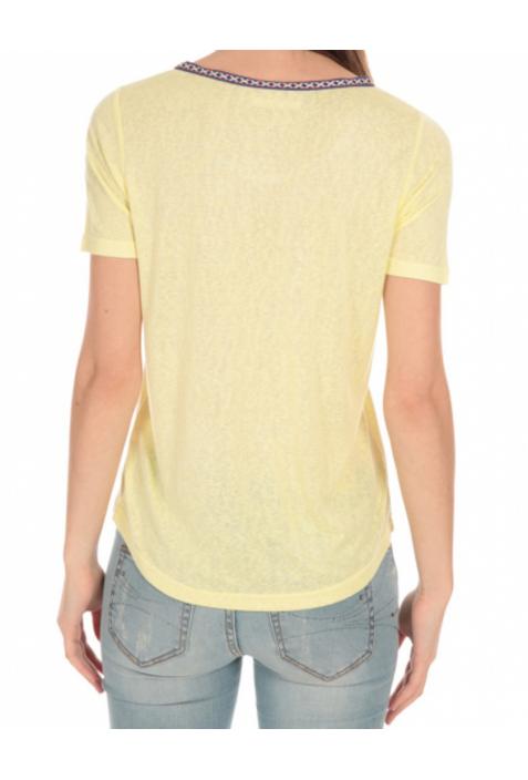 LPB : t-shirt bande ethnique ref S164008 - collection printemps/été 2016