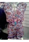LPB : robe courte imprimée ref S166002 - collection printemps/été 2016