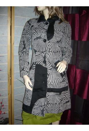 NEW ! coat DESIGUAL Psychedelic