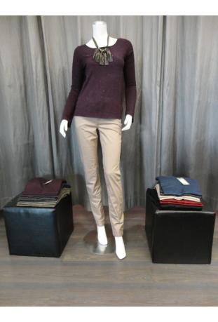 LPB : pull pailleté ref W162716 - collection automne/hiver 2016-2017