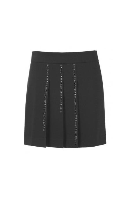 COP COPINE : jupe ornée de studs modèle MAGMAR - collection automne/hiver 2016-2017