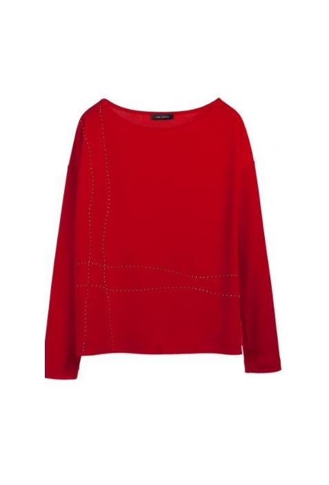 COP COPINE : top décoré de studs modèle TAKA - collection automne/hiver 2016-2017