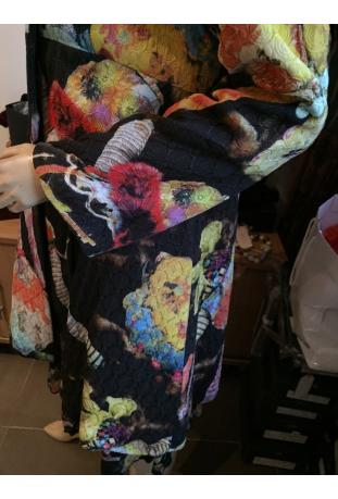 LOUISE DELLA : manteau série "clowns" - collection hiver 2011-2012