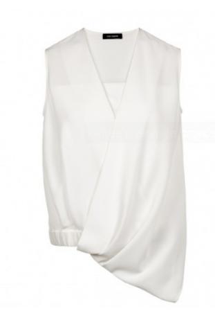 COP COPINE : top asymétrique modèle SAGAMO - collection printemps/été 2017