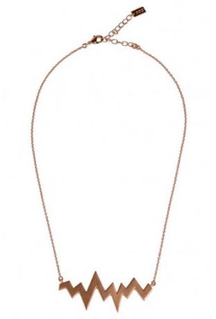 COP COPINE : collier avec pendant éclair modèle ZEUS - collection printemps/été 2017