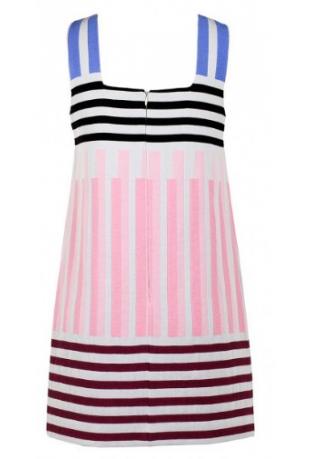 COP COPINE : robe droite jacquard modèle MONOÏ - collection printemps/été 2017