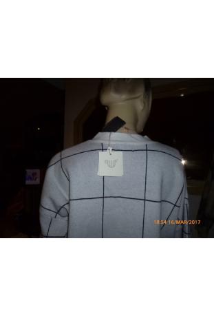 ORFEO - PARIS : pull col V modèle BLODY ref STW847 - collection printemps/été 2017 