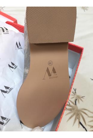 VANESSA WU : boots CHELSEA effet serpent - collection printemps/été 2017