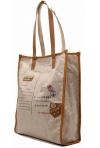 TOM&EVA : sac à main fourre-tout imprimé enveloppe avec porte-monnaie - collection printemps/été 2017