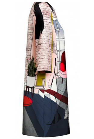 COP COPINE : robe courte modèle YINKA - collection automne/hiver 2017-2018