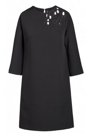 COP COPINE : robe à épaule ajourée modèle BRODERY - collection automne/hiver 2017-2018