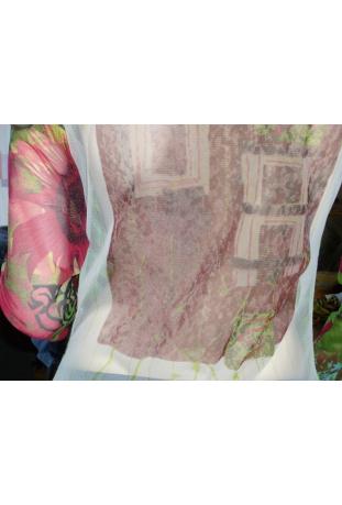 chemisier queue de pie dominante vert