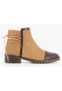 VANESSA WU : bottines à laçage décoratif ref BT1682NR - collection autommne/hiver 2017-2018