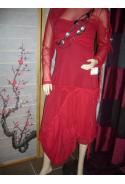 Automne 2009 : robe cocktail STQ rouge (année 2008)